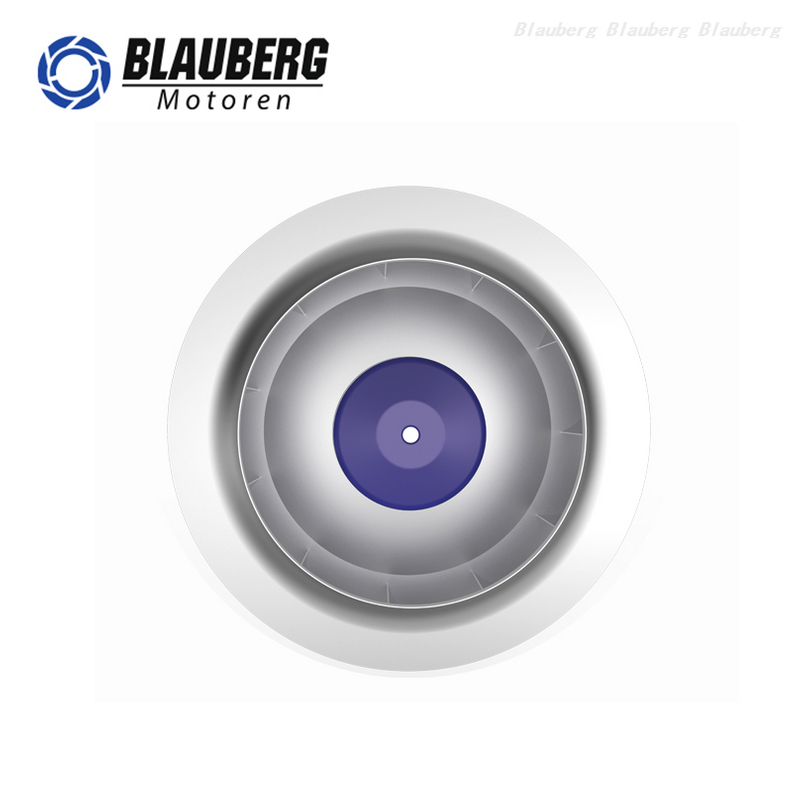 Blauberg 48V 280mm dc ball bearing electric motor exhaust centrifugal fan for ventilation