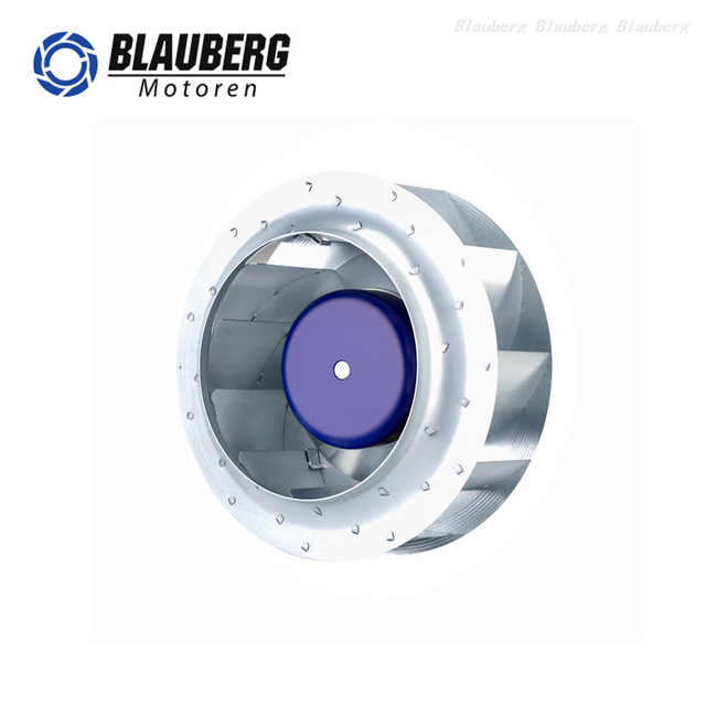 Blauberg 280mm 230V air purifier high air pressure portable industrial backward curvde impeller centrifugal fan for air cleaning equipment