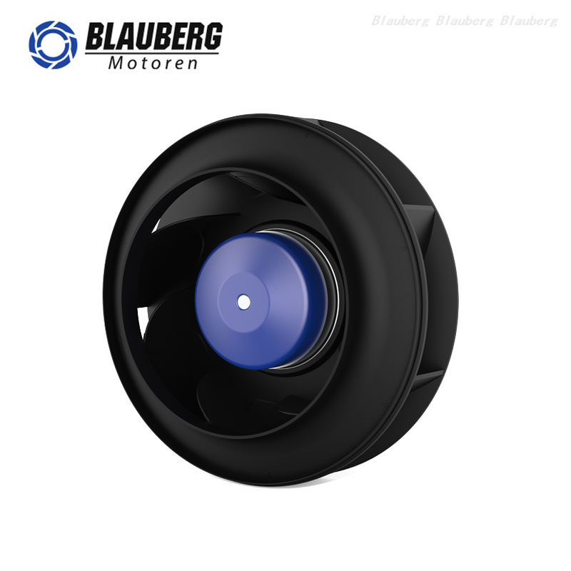 Blauberg 250mm dc low noise impeller radial exhaust centrifugal fan for hvac