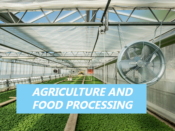EC Fans in Agriculture and Food Processing